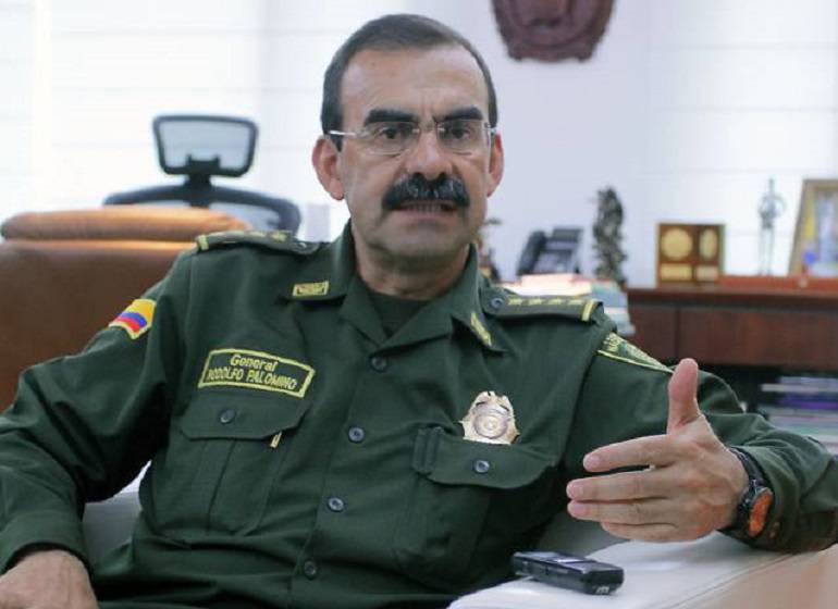 Director Nacional de la Policía, General Rodolfo Palomino