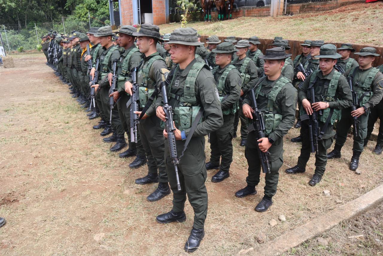 Comandos SWAT Policía. Foto: cortesía Policía Nacional.