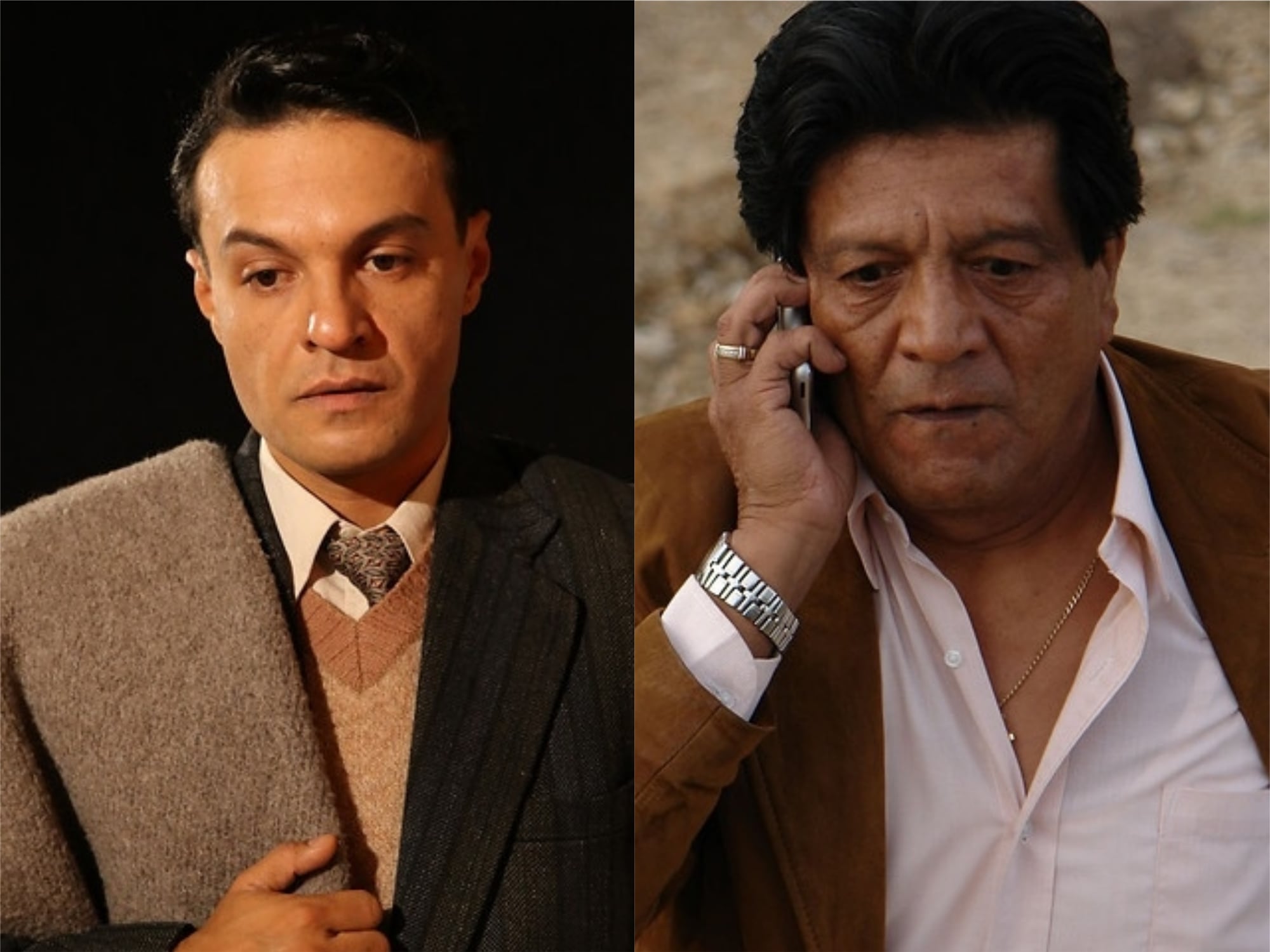 Julián Román y Edgardo Román