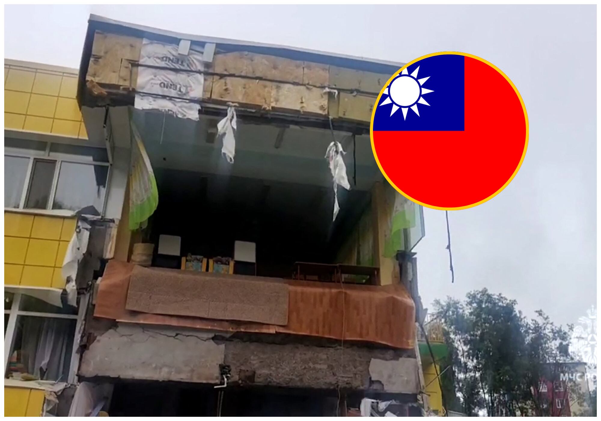 Taiwán emite un aviso de tsunami tras el terremoto de magnitud 8,8 en Kamchatka, Rusia. Foto: AFP.