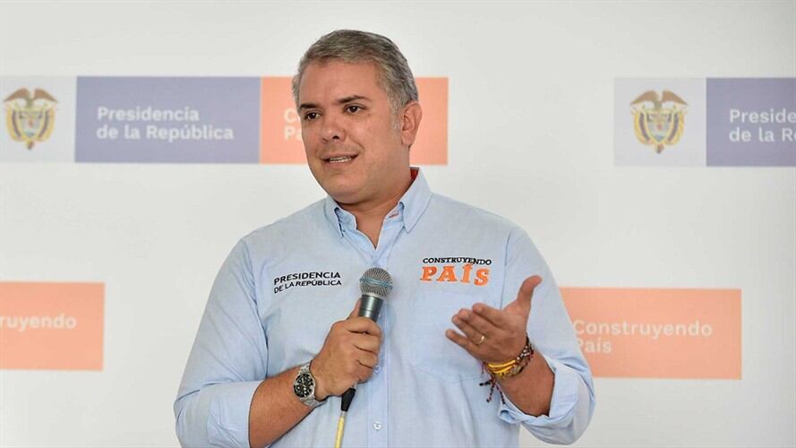 Duque viajará a Cartagena y a Valledupar para la inauguración del Festival de la Leyenda Vallenata. . Foto: Colprensa