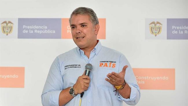 Duque viajará a Cartagena y a Valledupar para la inauguración del Festival de la Leyenda Vallenata. . Foto: Colprensa