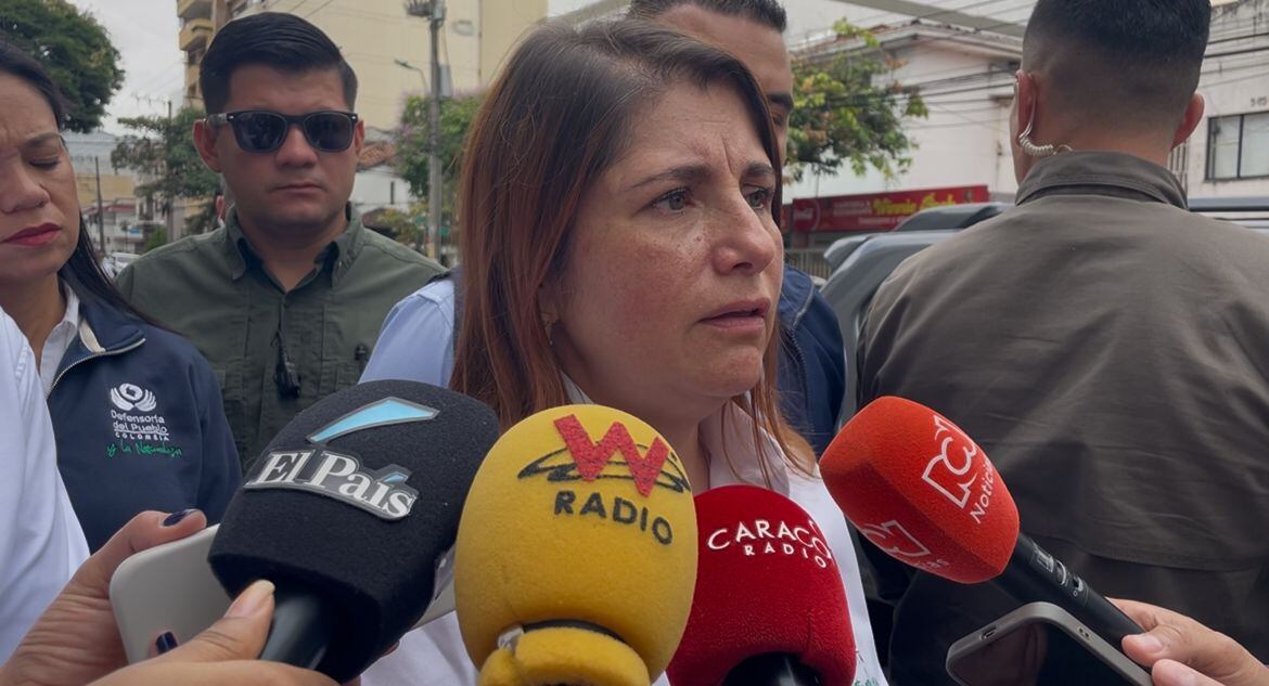 Defensora del Pueblo, Iris Marín. Foto: W Radio.