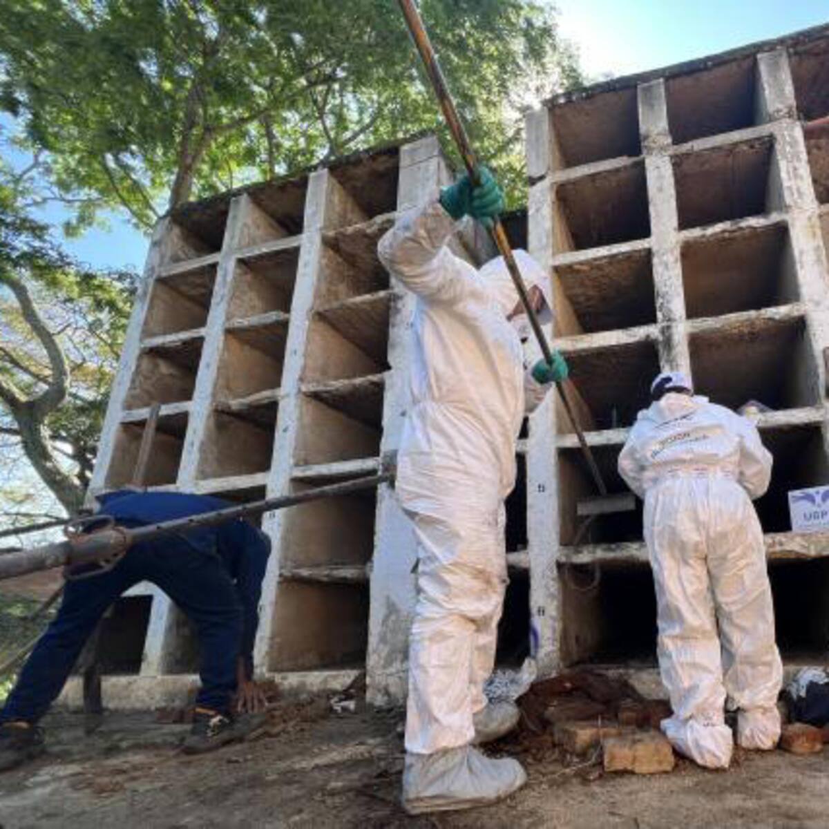 Recuperan 12 cuerpos de una fosa colectiva en el Cementerio Central de Neiva