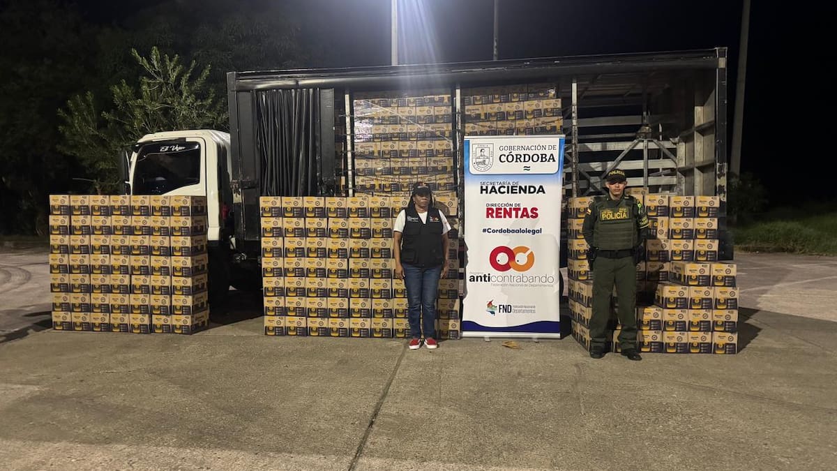 Incautan más de 20.000 botellas de cerveza de contrabando en Planeta Rica, Córdoba