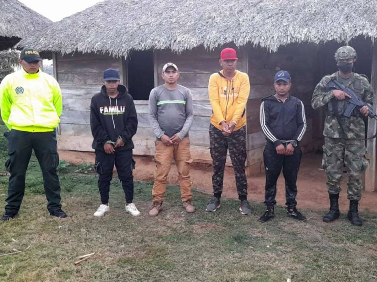 A la cárcel cuatro presuntos explosivistas del Clan del Golfo en Córdoba