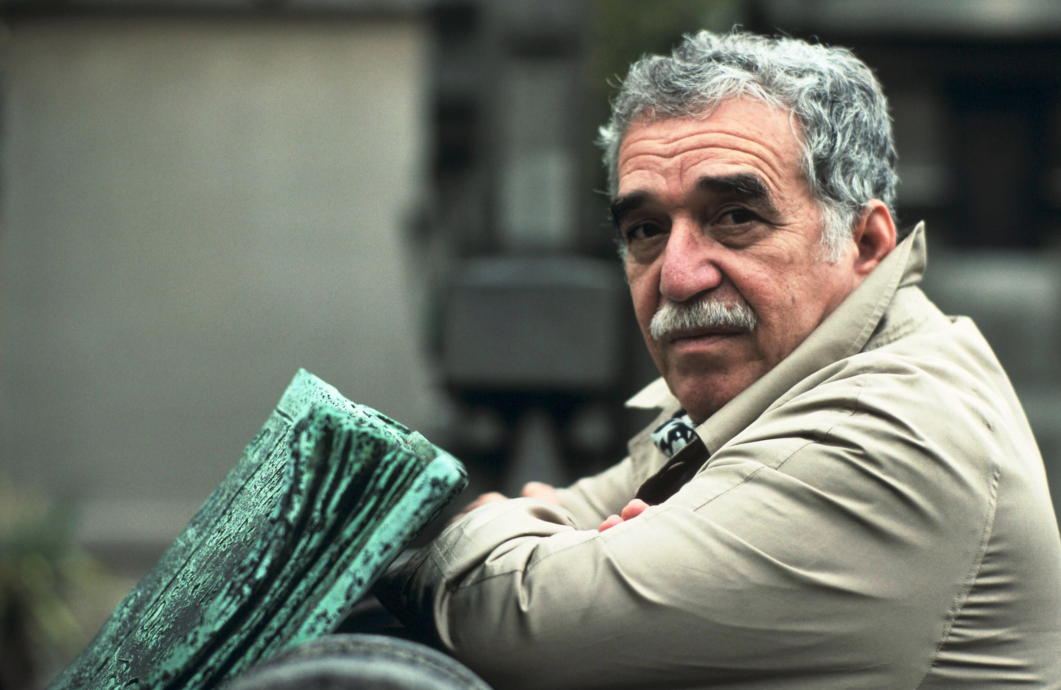 Fotografía del emblemático escritor colombiano Gabriel García Márquez (Foto vía Getty Images)