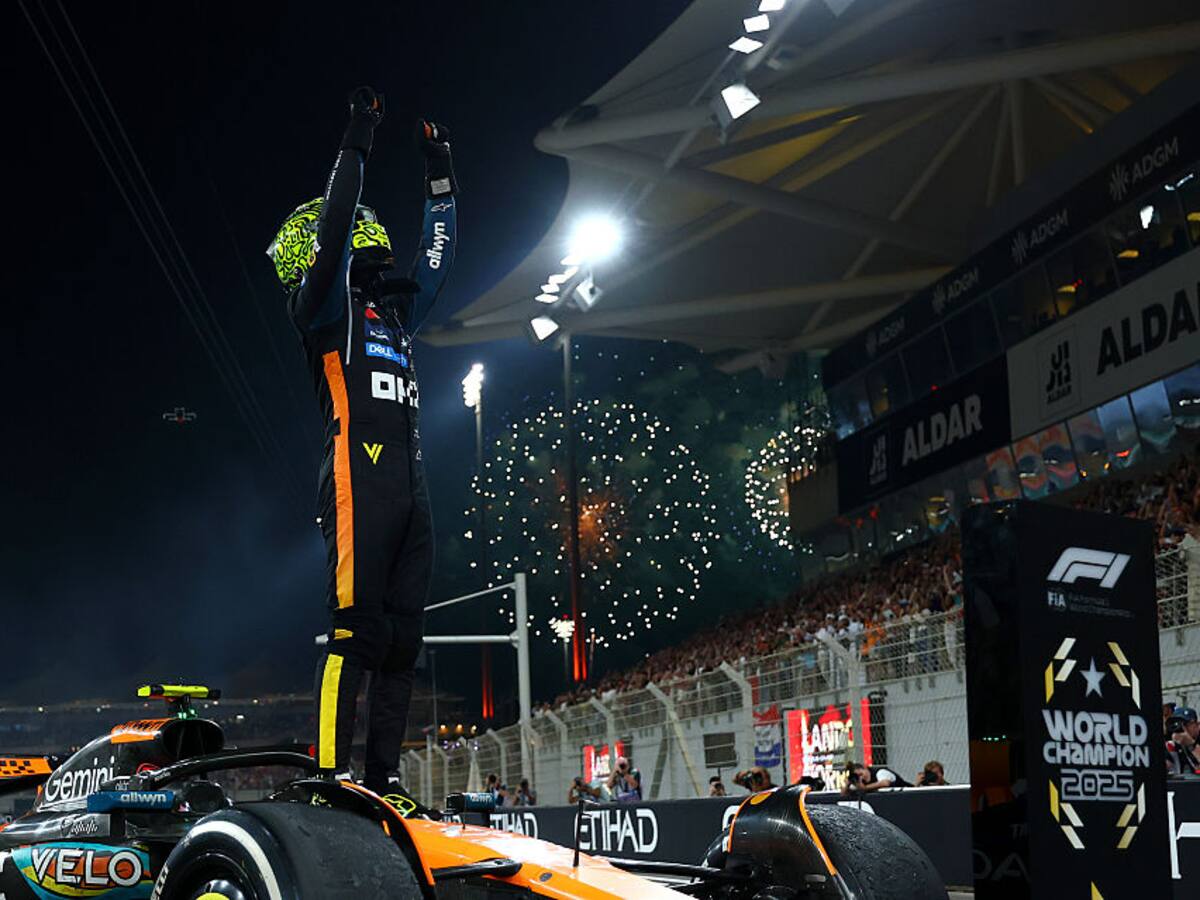 Lando Norris se coronó campeón mundial de la Fórmula 1 y destronó a Max Verstappen
