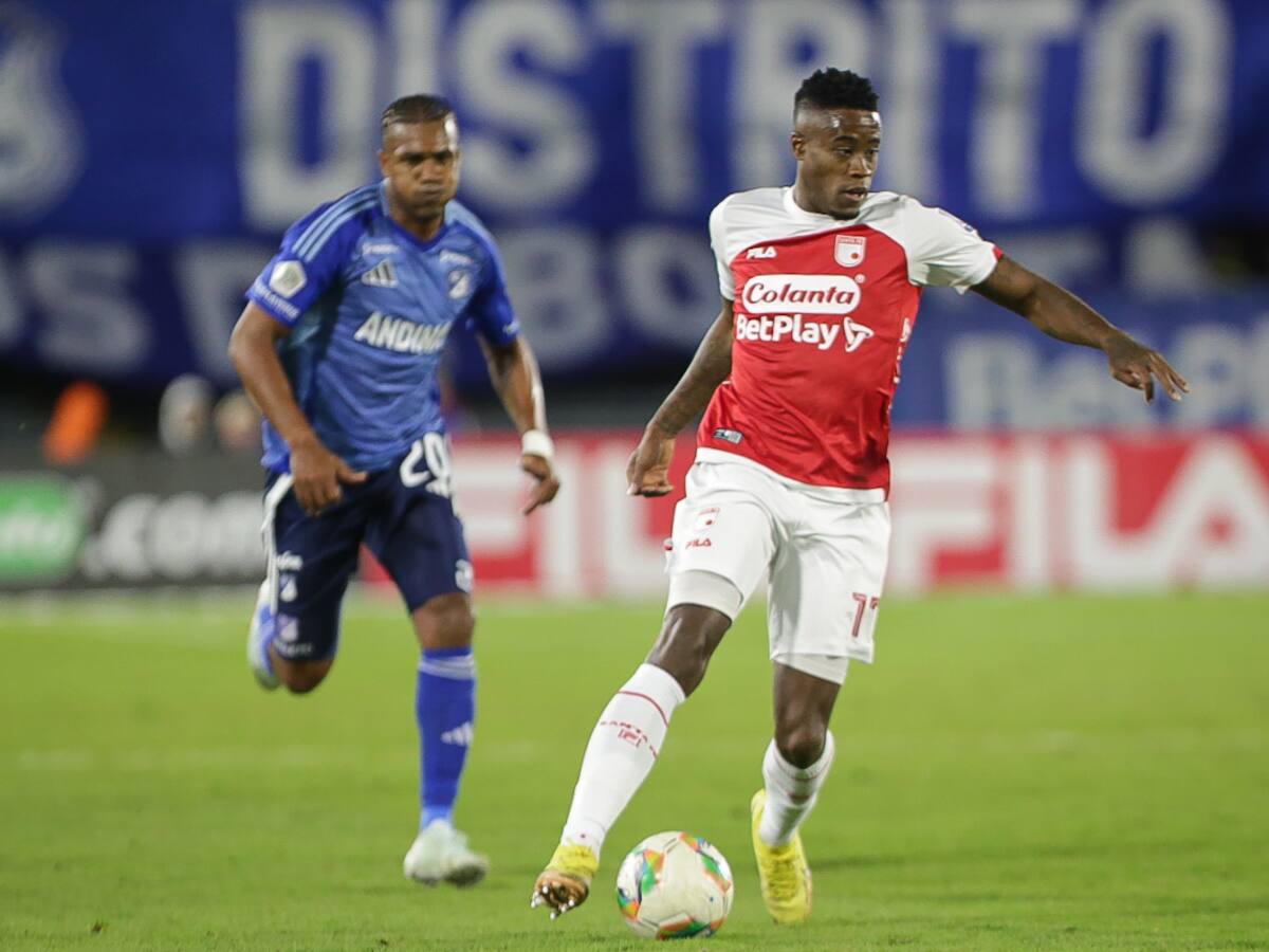 Millonarios obtuvo la revancha: el equipo ‘Embajador’ derrotó 2-0 a Santa Fe por la Liga Betplay