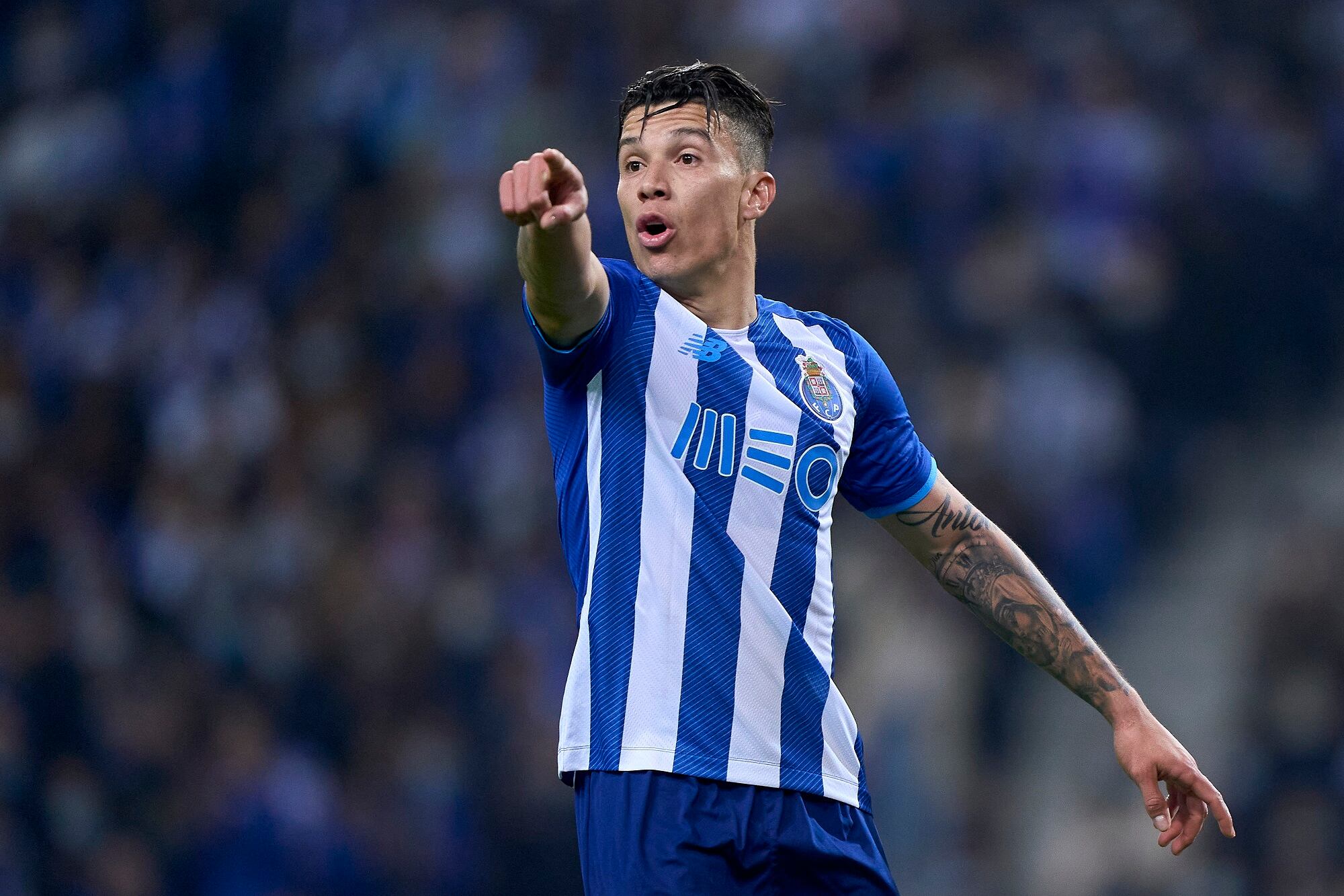 Mateus Uribe en el FC Porto vs SL Benfica