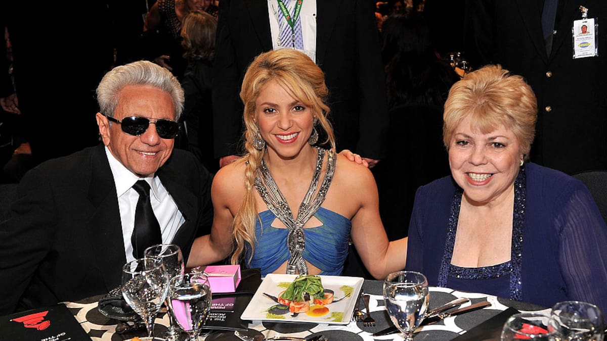 Familiares de Shakira desmienten que su padre, William Mebarak, haya sido internado