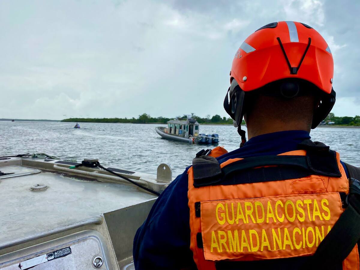 Cauca: La Armada adelanta la búsqueda de una embarcación tras su naufragio