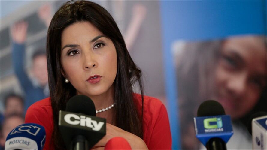 María Victoria Ángulo, ministra de Educación. Foto: Colprensa