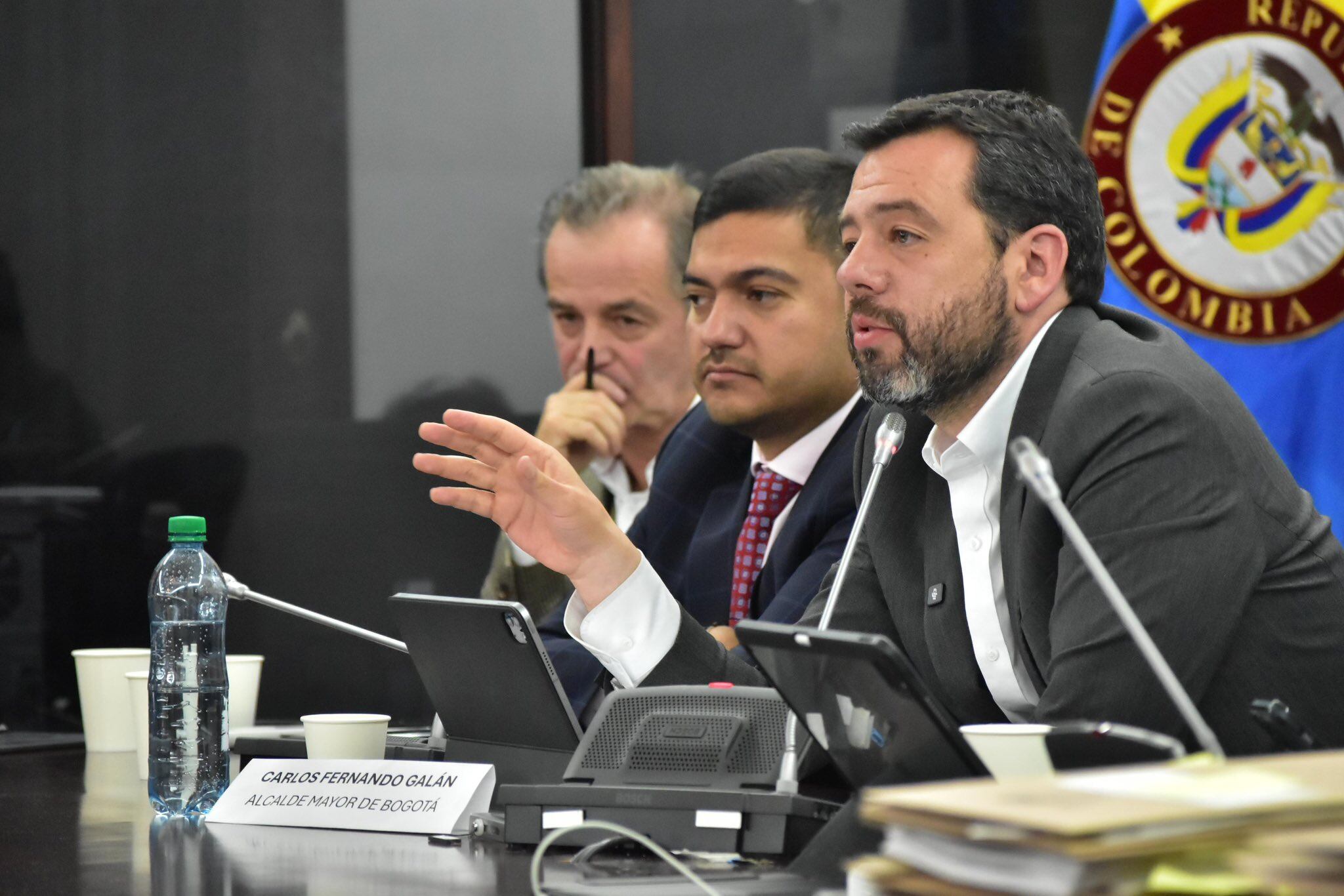 Alcalde de Bogotá, Carlos Fernando Galán. Foto: Suministrada.