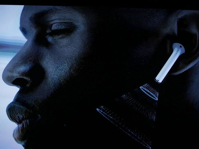 Imagen de los Wireless Airpods para el nuevo iPhone 7. Foto: Agencia EFE