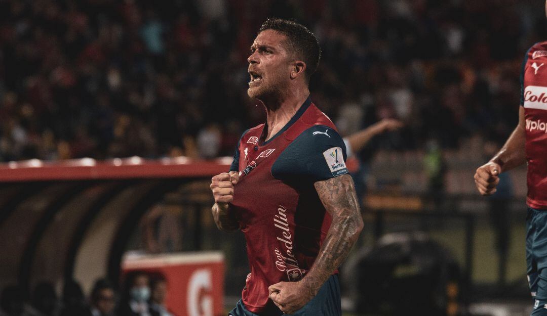 Adrián Arregui, futbolista argentino de Independiente Medellín / @DIM_Oficial