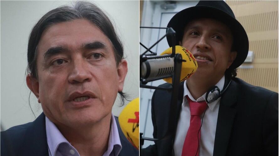 Los senadores Gustavo Bolívar y Jonathan Tamayo hablaron sobre la demanda de pérdida de investidura interpuesta contra el senador Tamayo.. Foto: W Radio