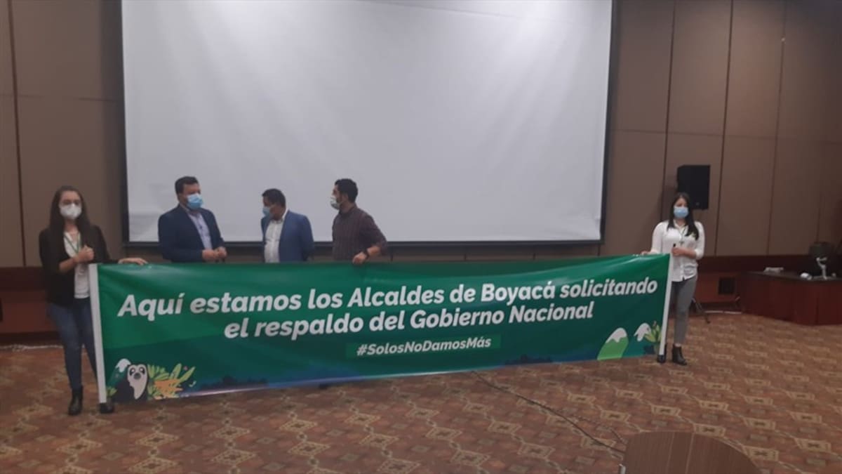 Al menos 60 alcaldes de Boyacá proponen plantón en Bogotá