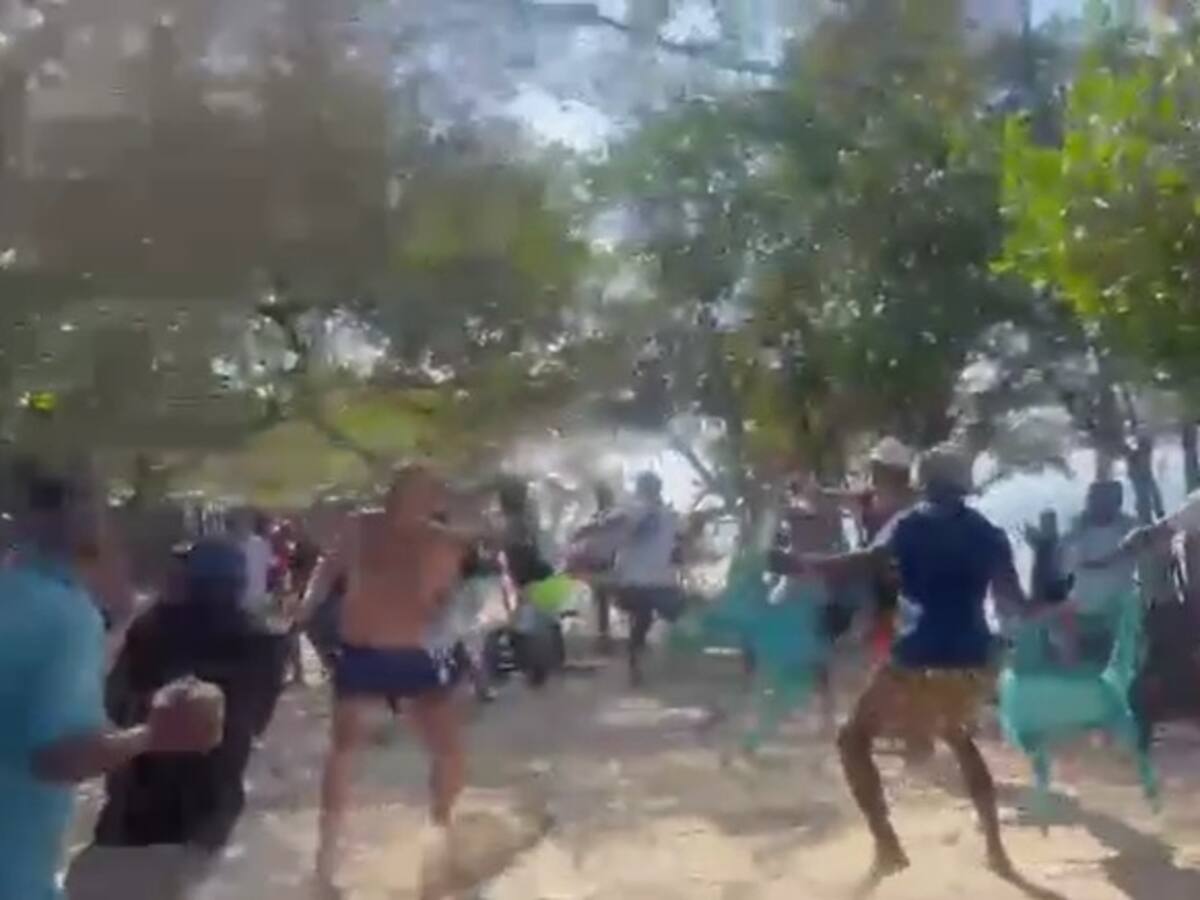 Al reclamar por el bolso y la plata, los nativos enloquecieron: turista tras pelea en Barú