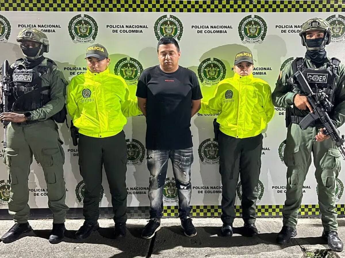 Cayó en Tuluá alias ‘Nacho’ cabecilla de ‘La Inmaculada’ y hermano de alias ‘Pipe’
