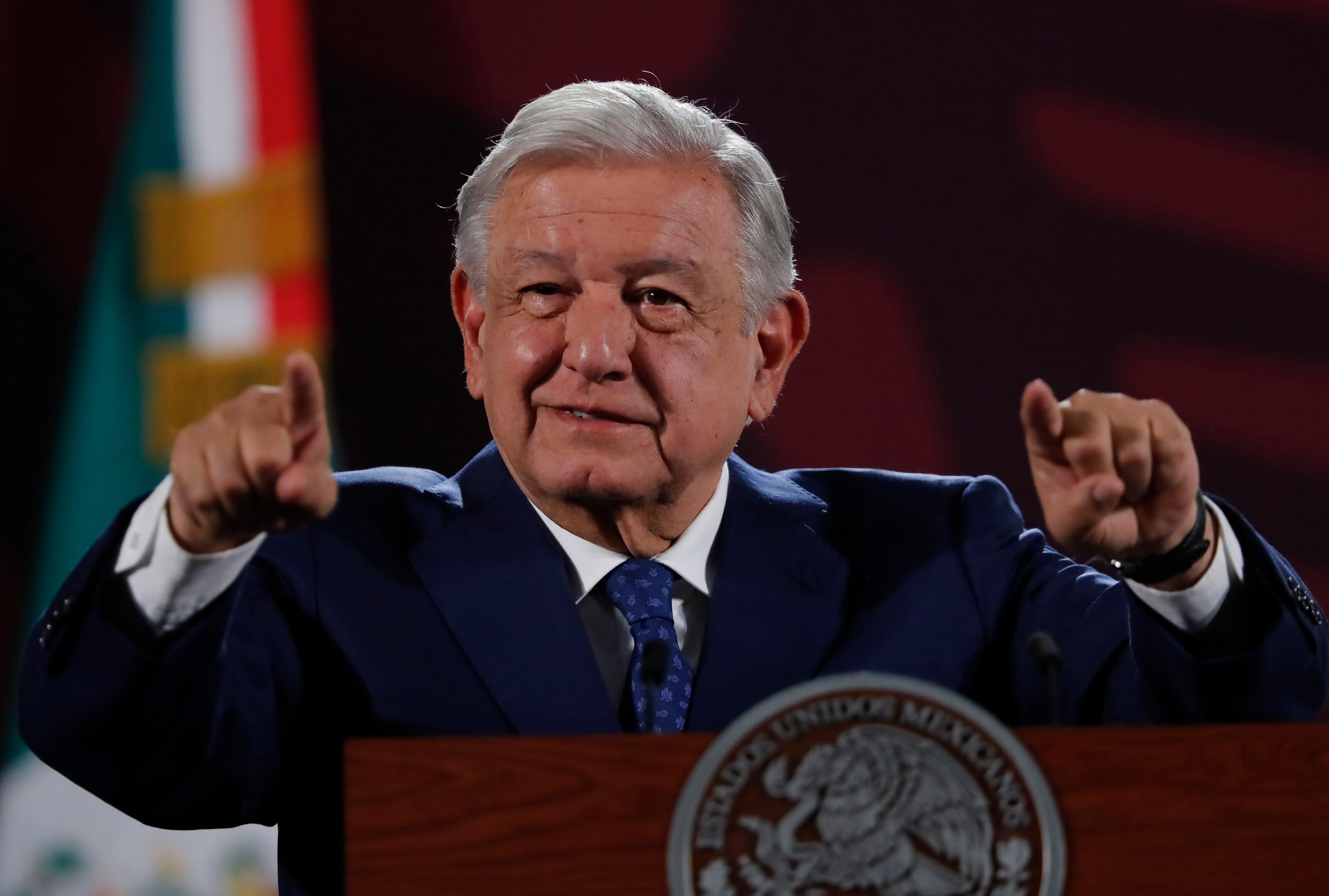 El presidente de México, Andrés Manuel López Obrador. Foto: EFE/ Mario Guzmán
