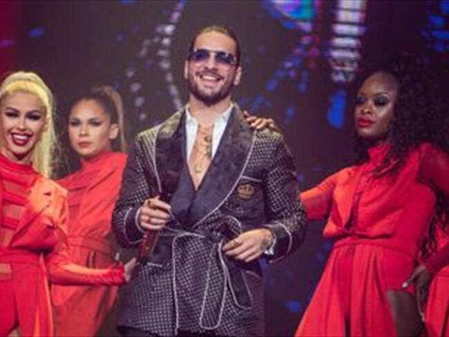 Maluma, el primer colombiano en aparecer en el mayor evento deportivo de Estados Unidos. . Foto: Colprensa