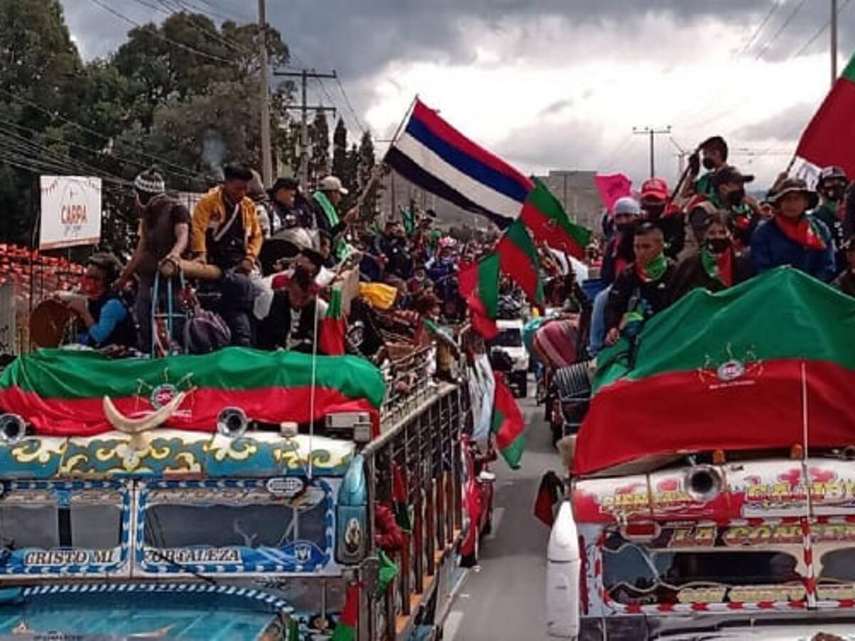 Indígenas del Cauca se movilizarán de nuevo hasta Bogotá por crisis humanitaria