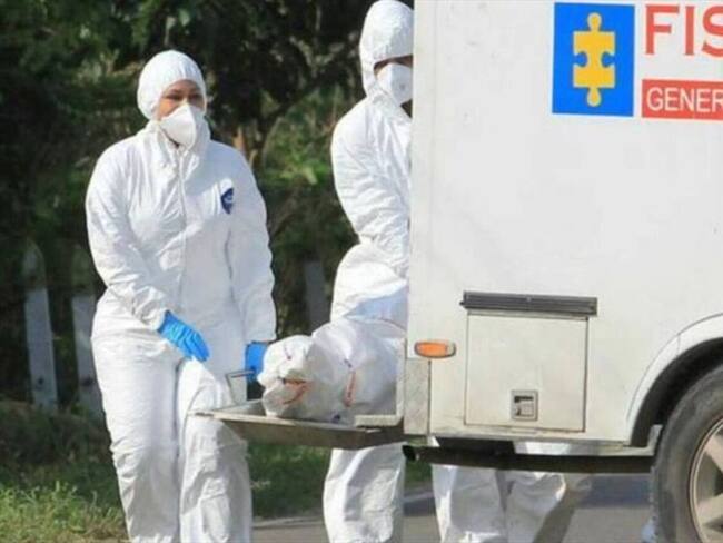 Cuerpo desmembrado en Pereira. Foto: Colprensa