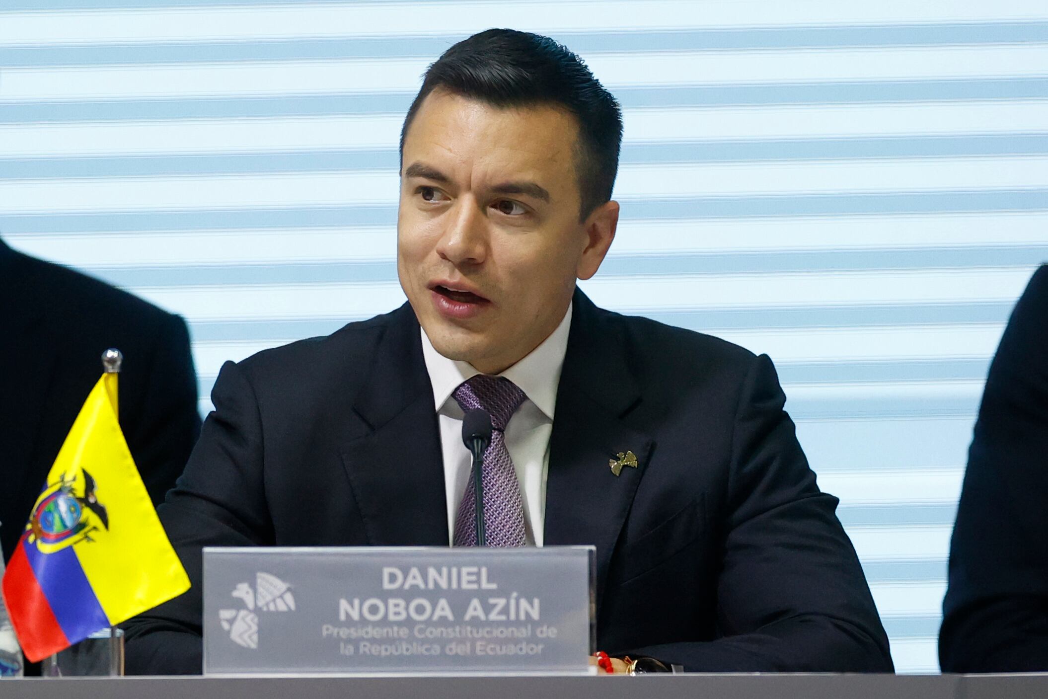 El presidente de Ecuador, Daniel Noboa FOTO: EFE/ José Jácome