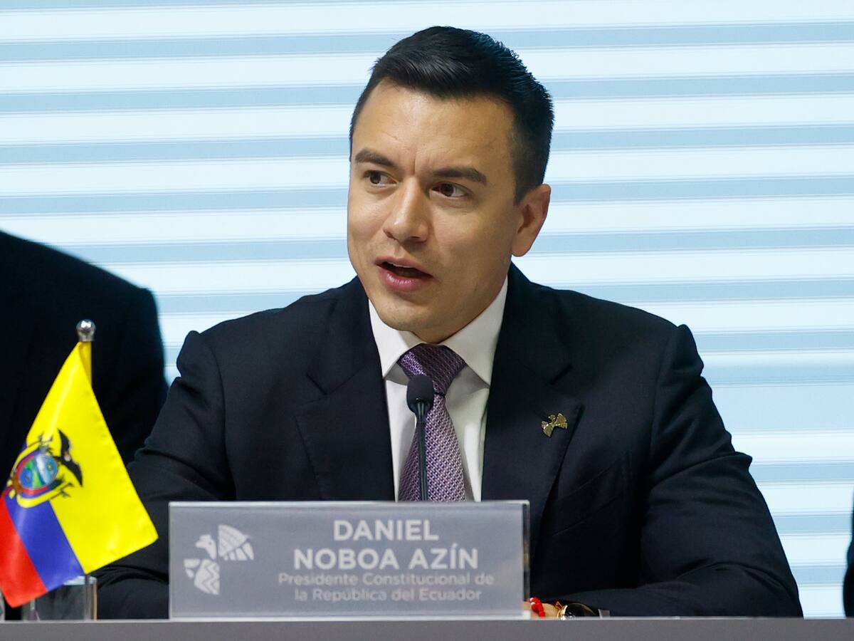 Noboa ratificó que Ecuador ya no tendrá apagones en diciembre por crisis eléctrica