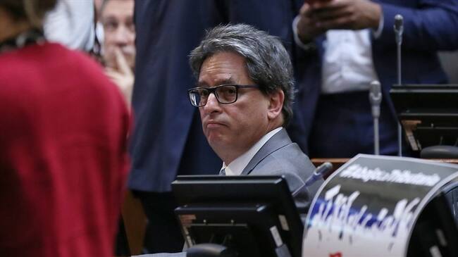 El ministro de Hacienda, Alberto Carrasquilla, confirmó que este año no habrá reforma tributaria. Foto: Colprensa