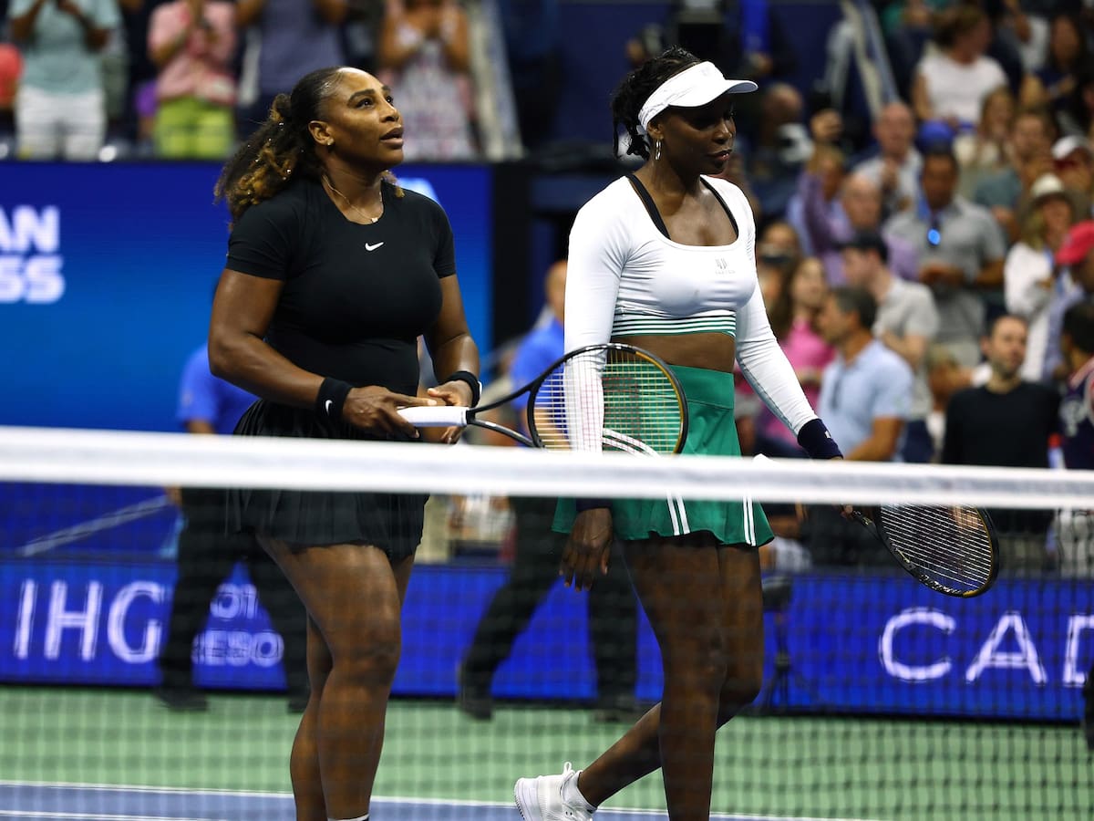Venus y Serena Williams quedaron eliminadas en dobles del US Open