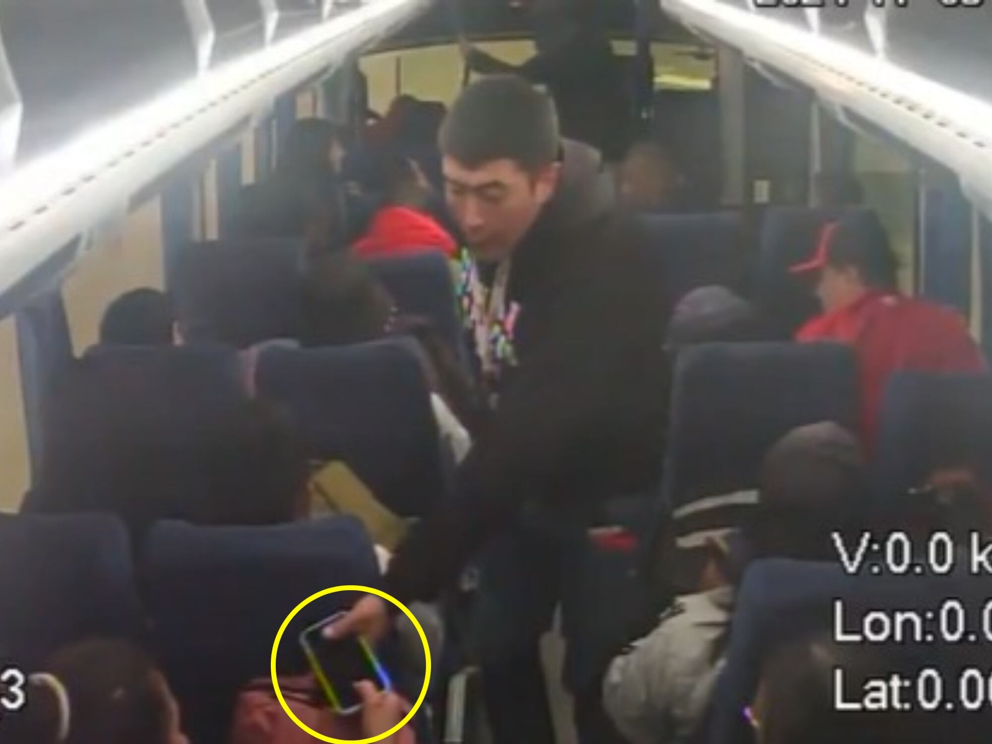 Robo en bus intermunicipal