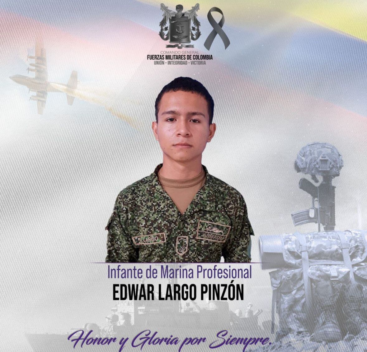 Murió otro militar en combates contra el Clan del Golfo. Foto: suministrada.