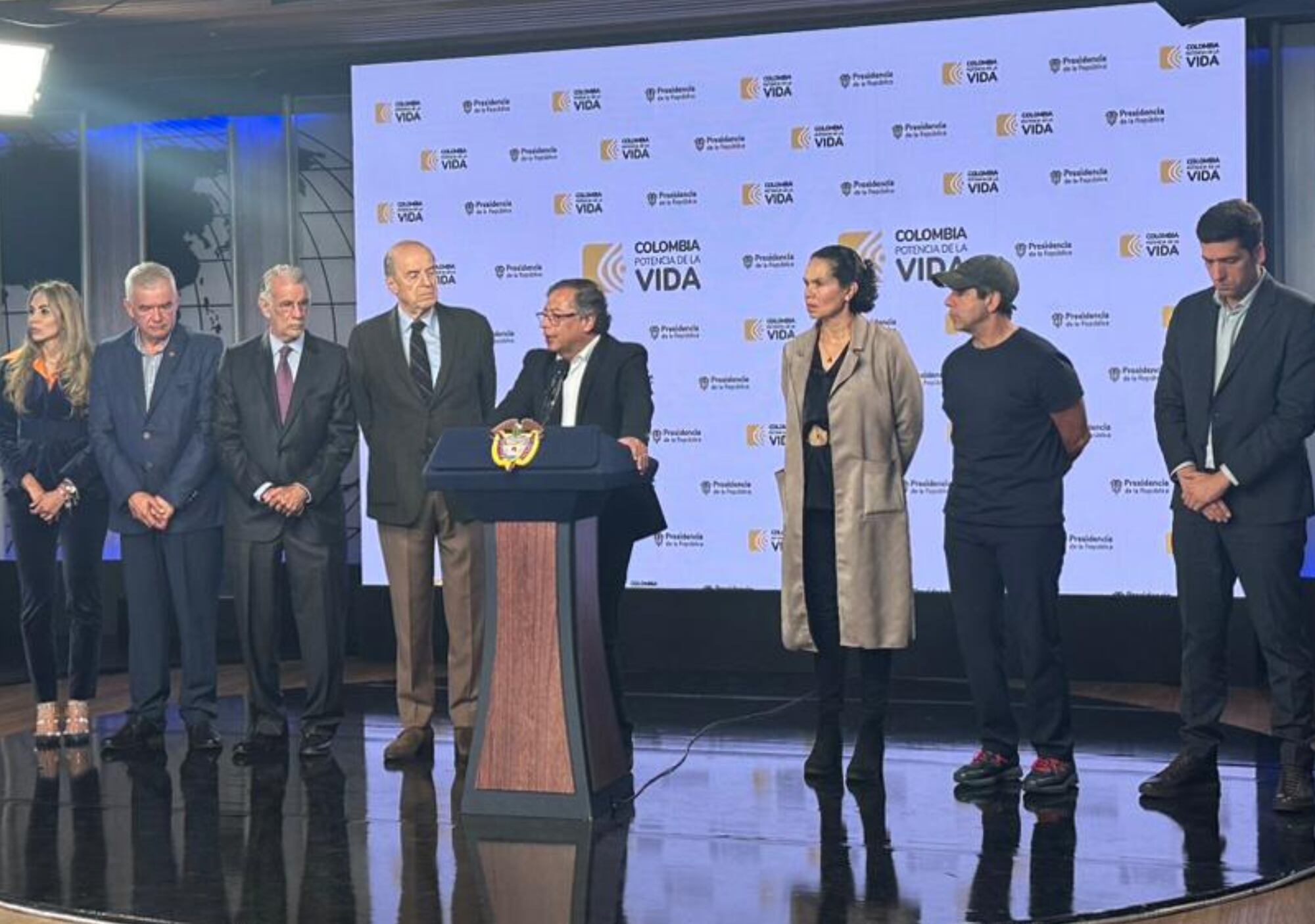 Gustavo Petro da conclusiones para recuperar los Juegos Panamericanos. Foto: W Radio