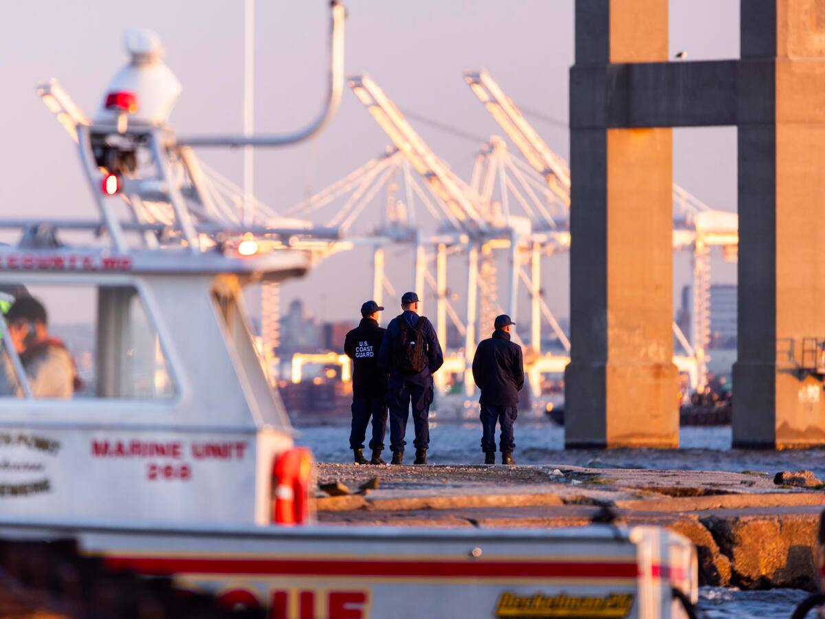 Autoridades dan por muertos a los seis desaparecidos en Baltimore y suspenden rescate