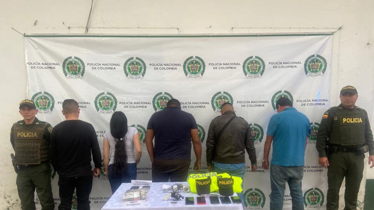 Capturan a falsos policías que robaban fincas en Cundinamarca