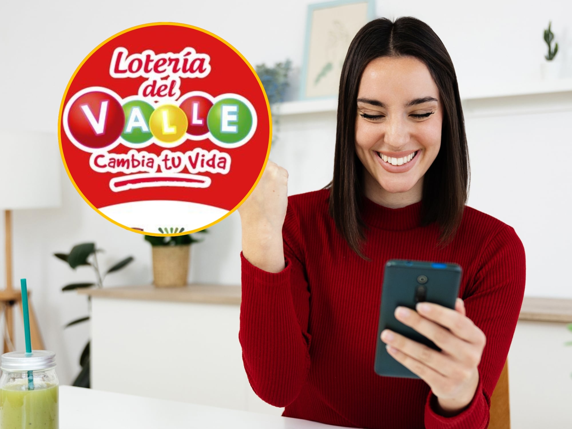 Lotería del Valle e imagen de referencia. Fotos: Lotería del Valle / Getty Images