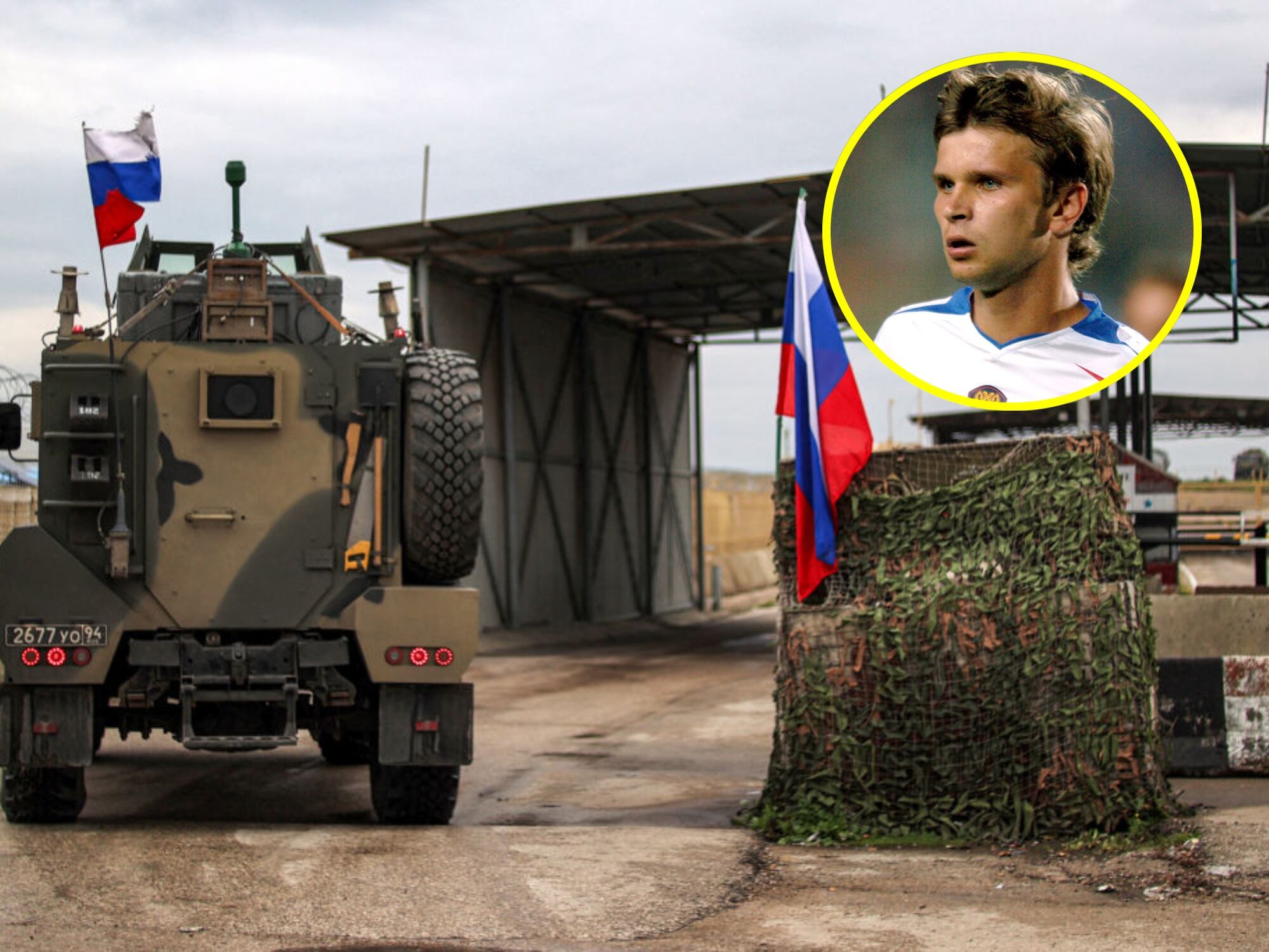 Ejército ruso. I Foto: AAREF WATAD/AFP via Getty Images. Aleksei Bugayev. I Foto: John Walton/EMPICS via Getty Images.