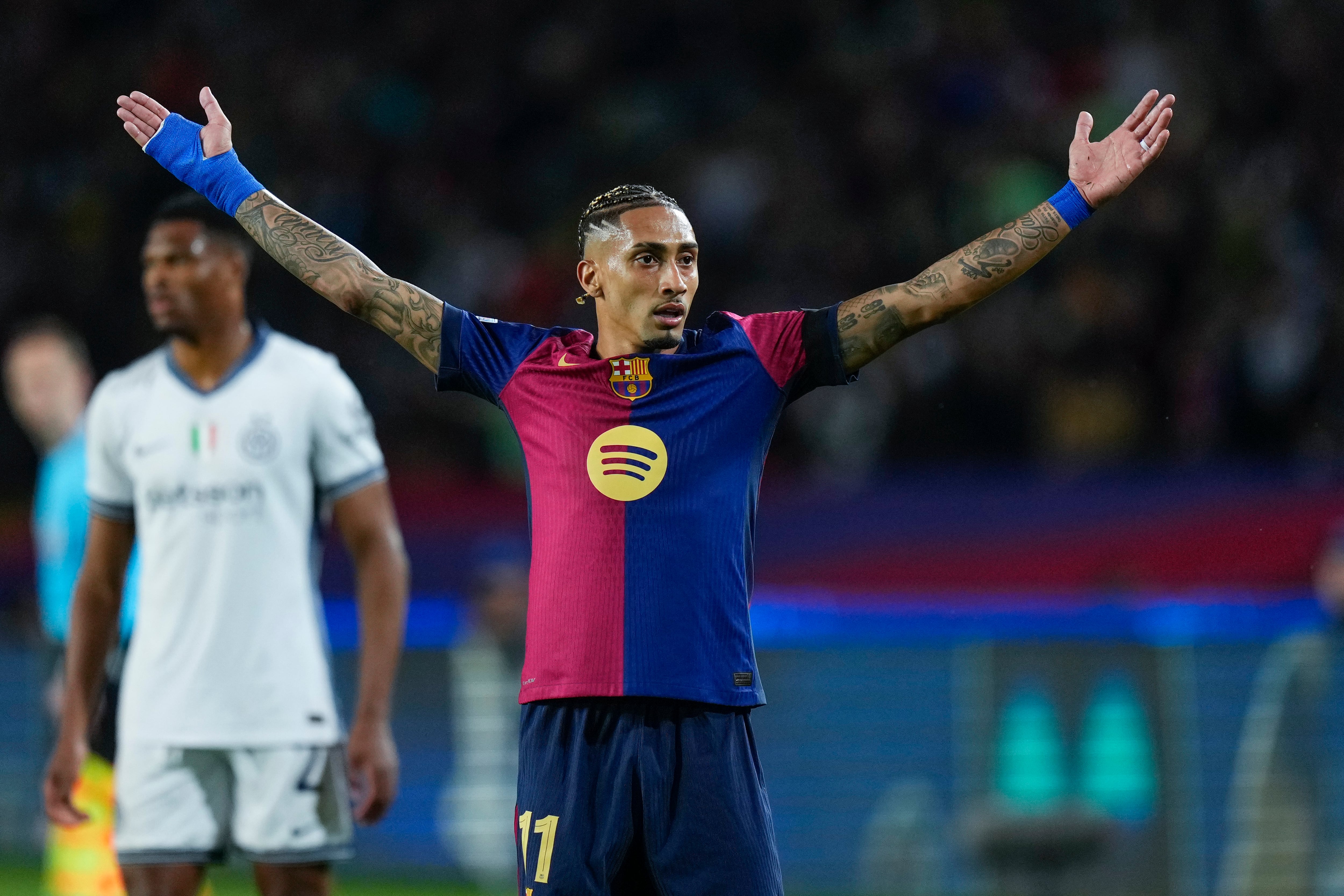 Raphinha. Foto: EFE/ Siu Wu