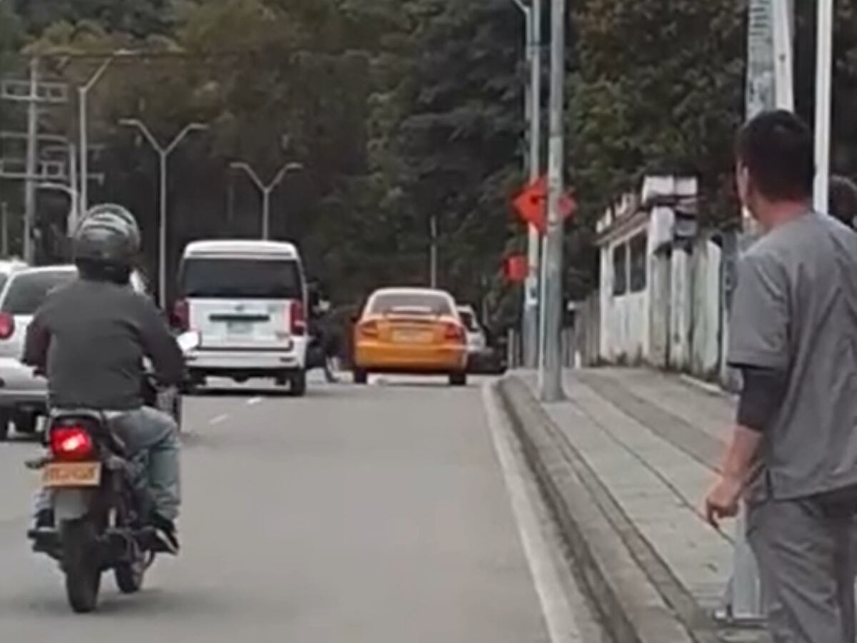 Fleteo en Popayán. Foto: Captura de video