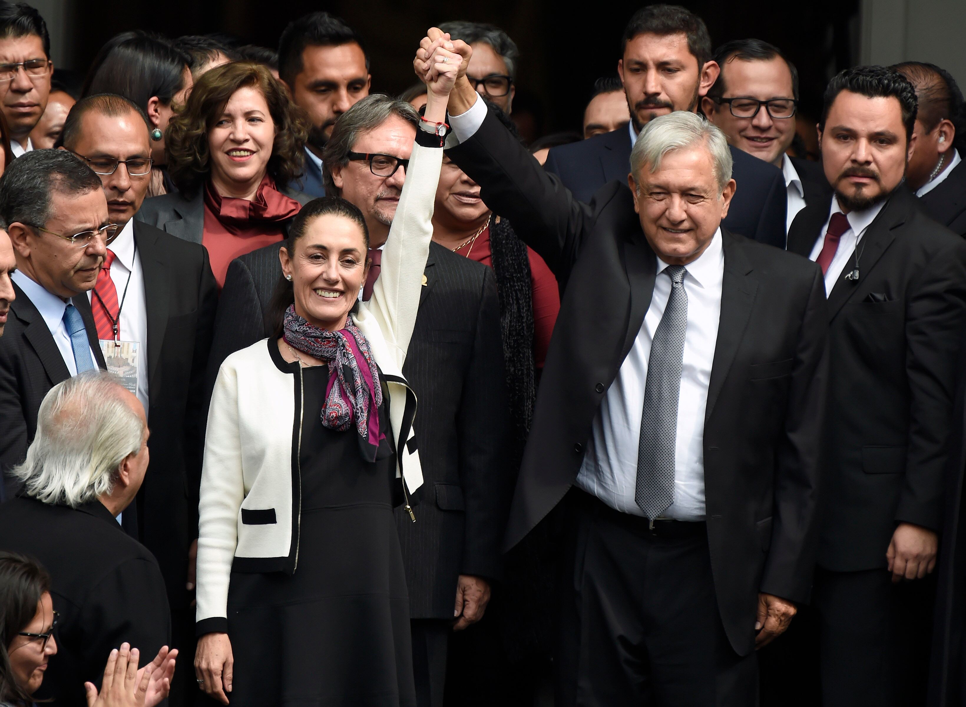 Andres Manuel Lopez Obrador y Claudia Sheinbaum | Foto: GettyImages