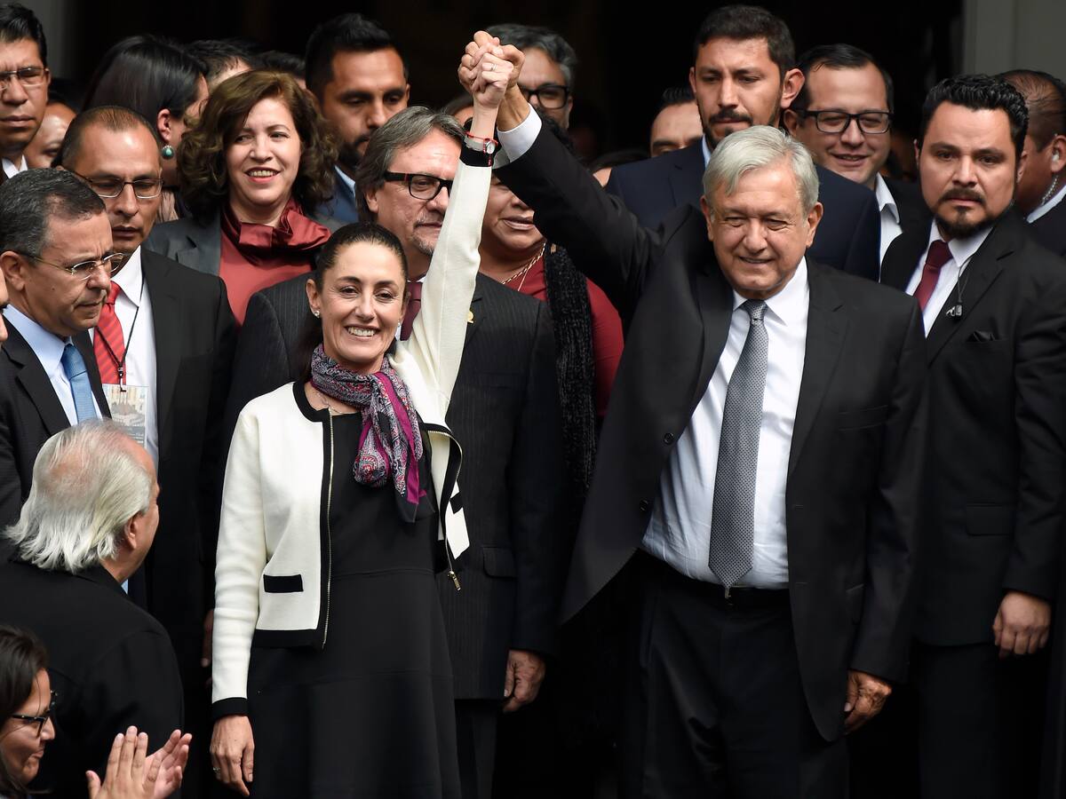 AMLO celebró la victoria de Claudia Sheinbaum “con amplio margen” en México