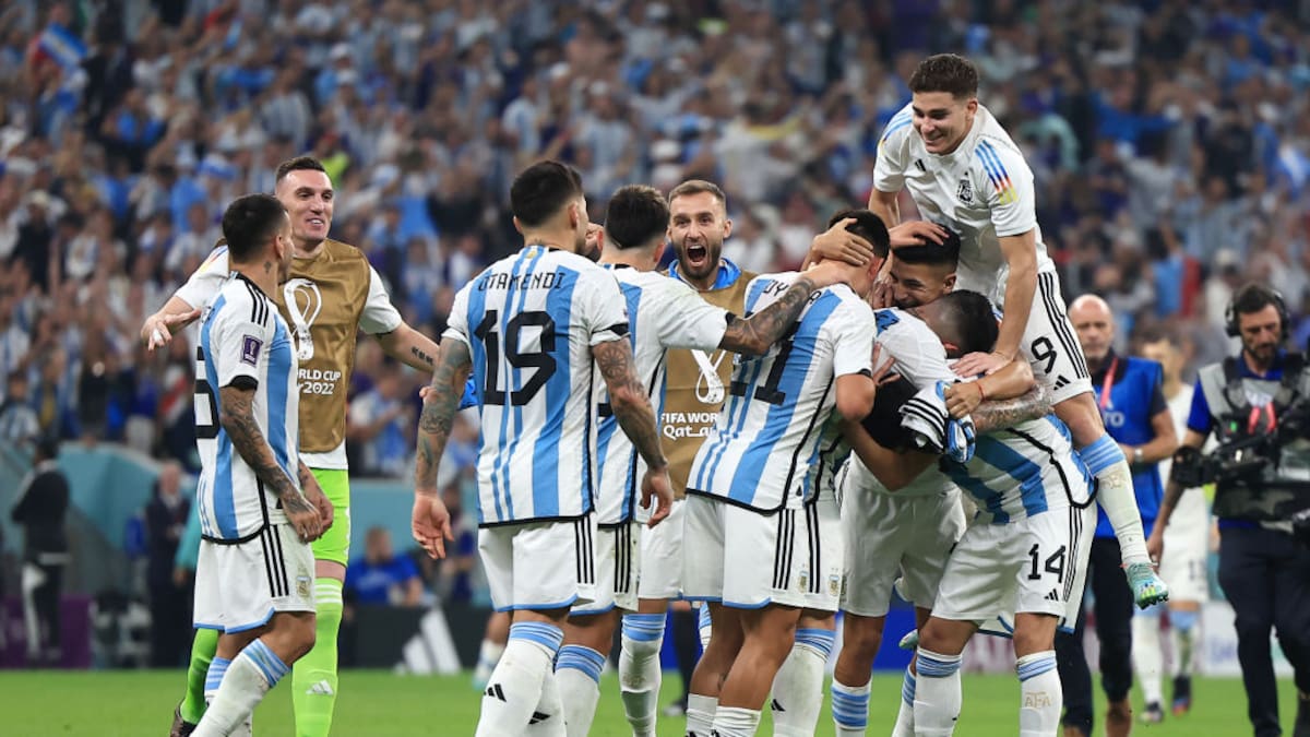 Argentina vs Croacia: reviva el minuto a minuto de la primera semifinal