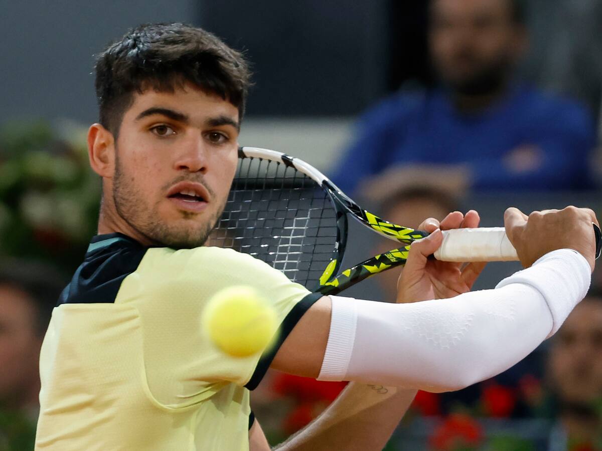Carlos Alcaraz no disputará el Masters 1000 de Roma por una lesión