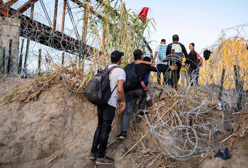Imagen de referencia de migración en México. Foto: Getty Images.