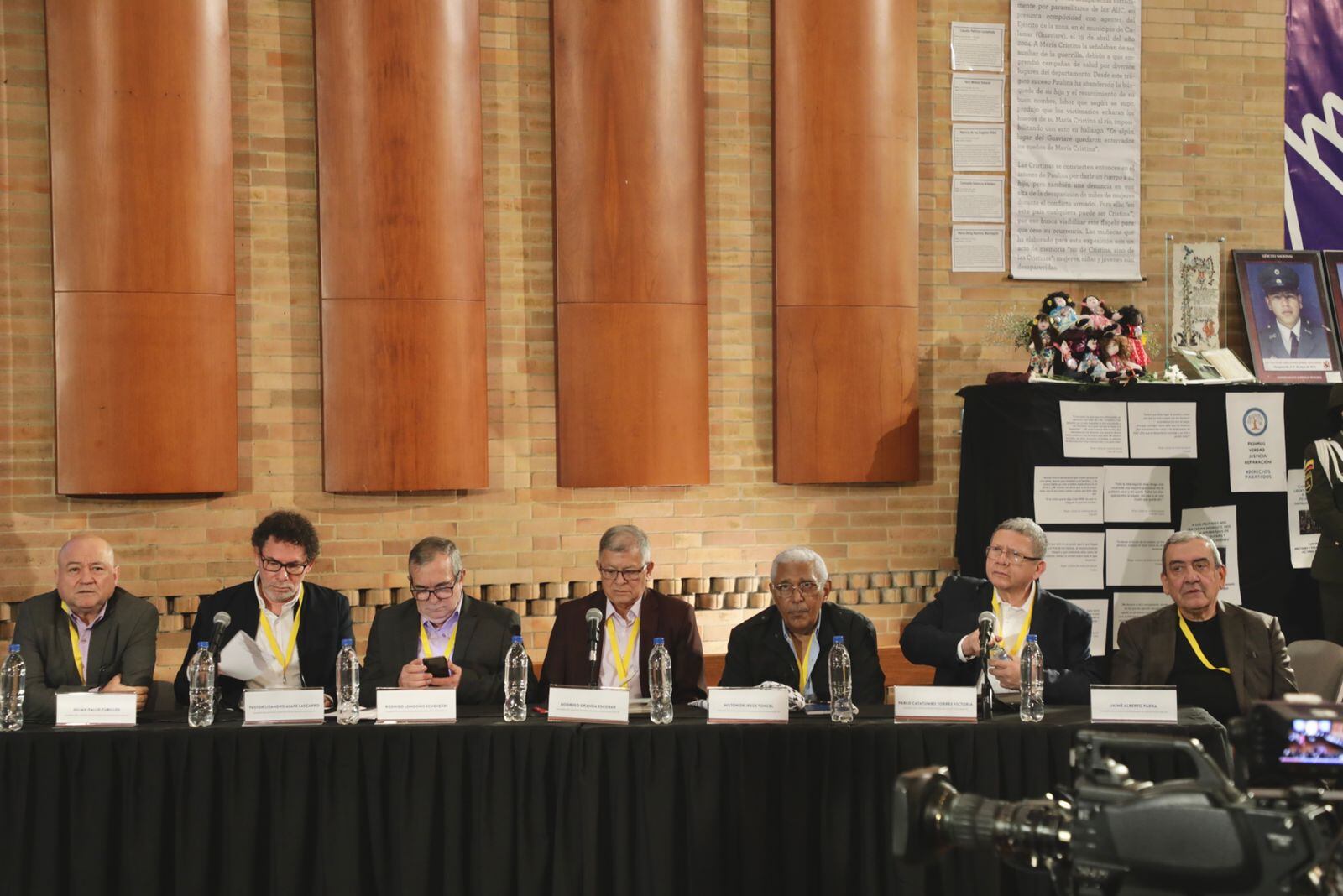 JEP: en semanas se conocería propuesta de sanción al ex secretariado de las Farc. Foto: Cortesía JEP