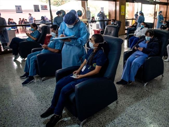 Vacunación contra el COVID-19 en Colombia. Foto: Getty Images