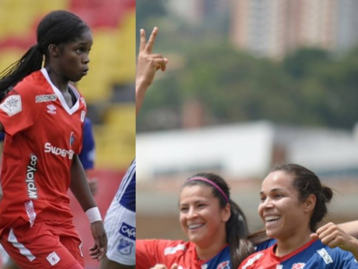 Independiente Medellín y América de Cali jugarán la final de la Liga Femenina