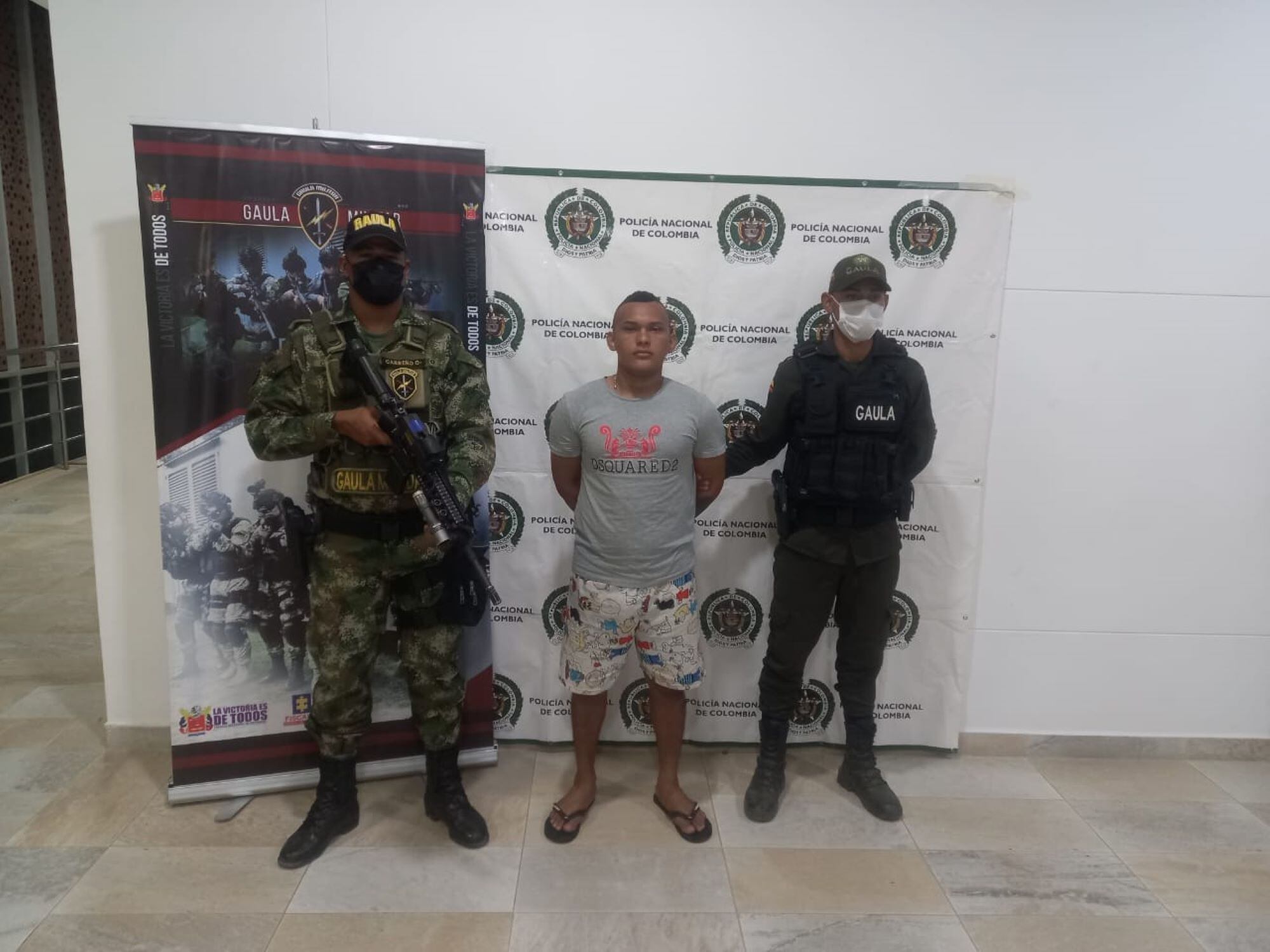 Alias ‘JJ’/ Policía Metropolitana  de Santa Marta 